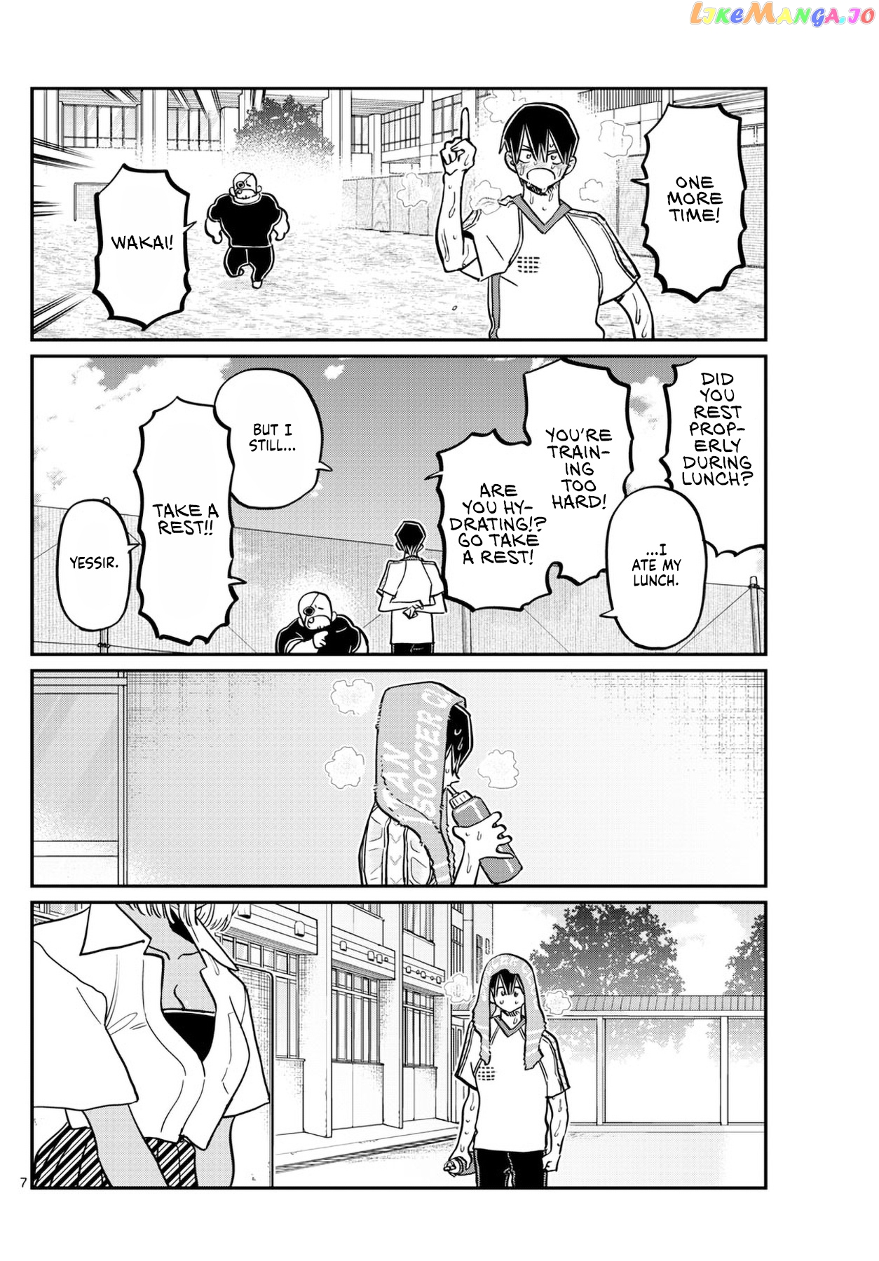 Komi-san wa Komyushou Desu chapter 397 - page 7