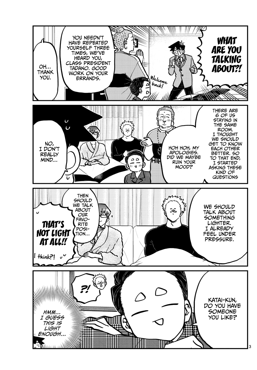 Komi-san wa Komyushou Desu chapter 286 - page 3