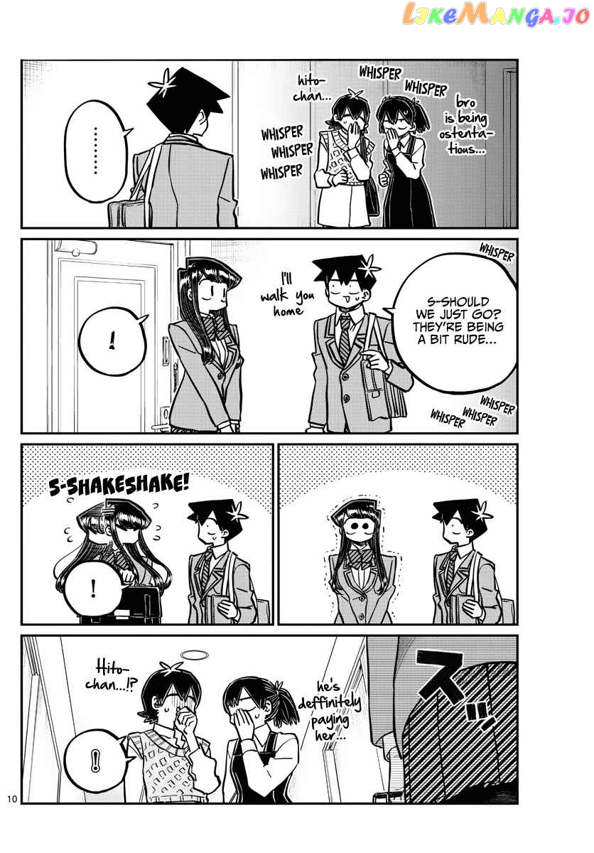 Komi-san wa Komyushou Desu chapter 338 - page 10