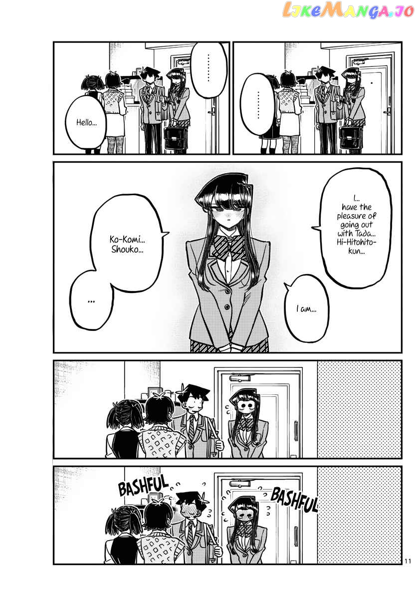 Komi-san wa Komyushou Desu chapter 338 - page 11