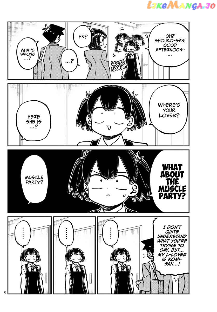 Komi-san wa Komyushou Desu chapter 338 - page 6