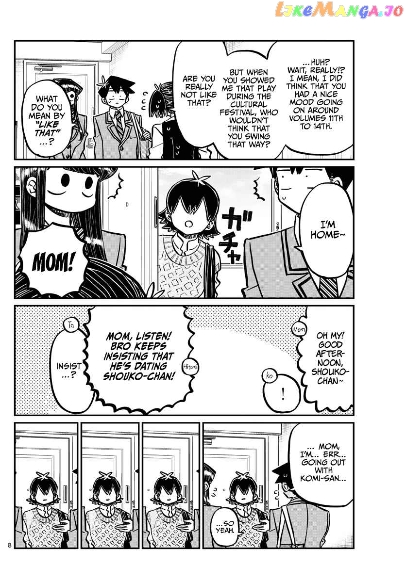 Komi-san wa Komyushou Desu chapter 338 - page 8