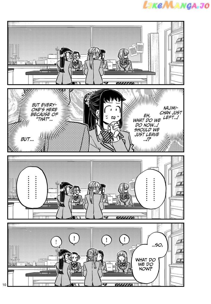 Komi-san wa Komyushou Desu chapter 251 - page 10