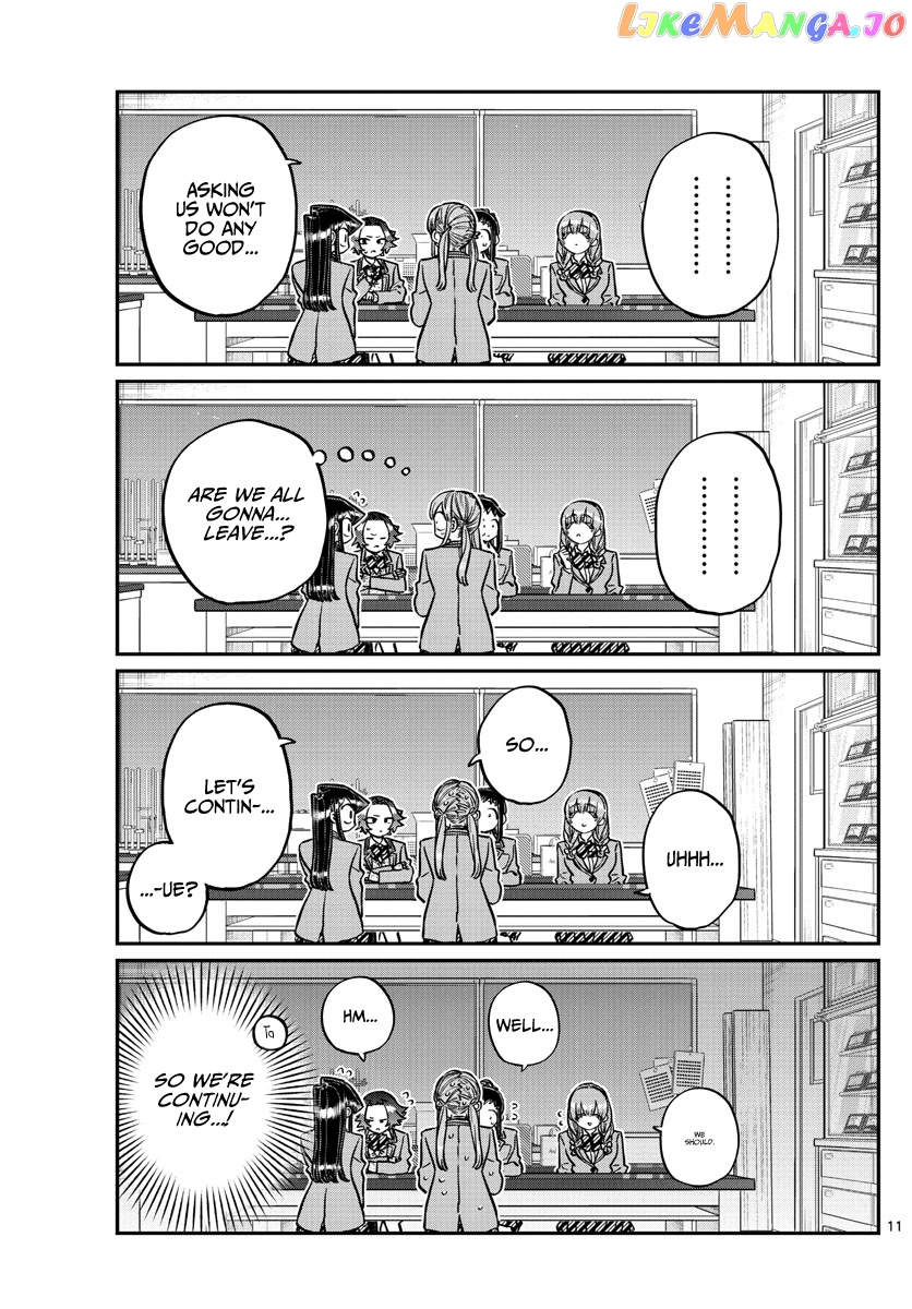 Komi-san wa Komyushou Desu chapter 251 - page 11