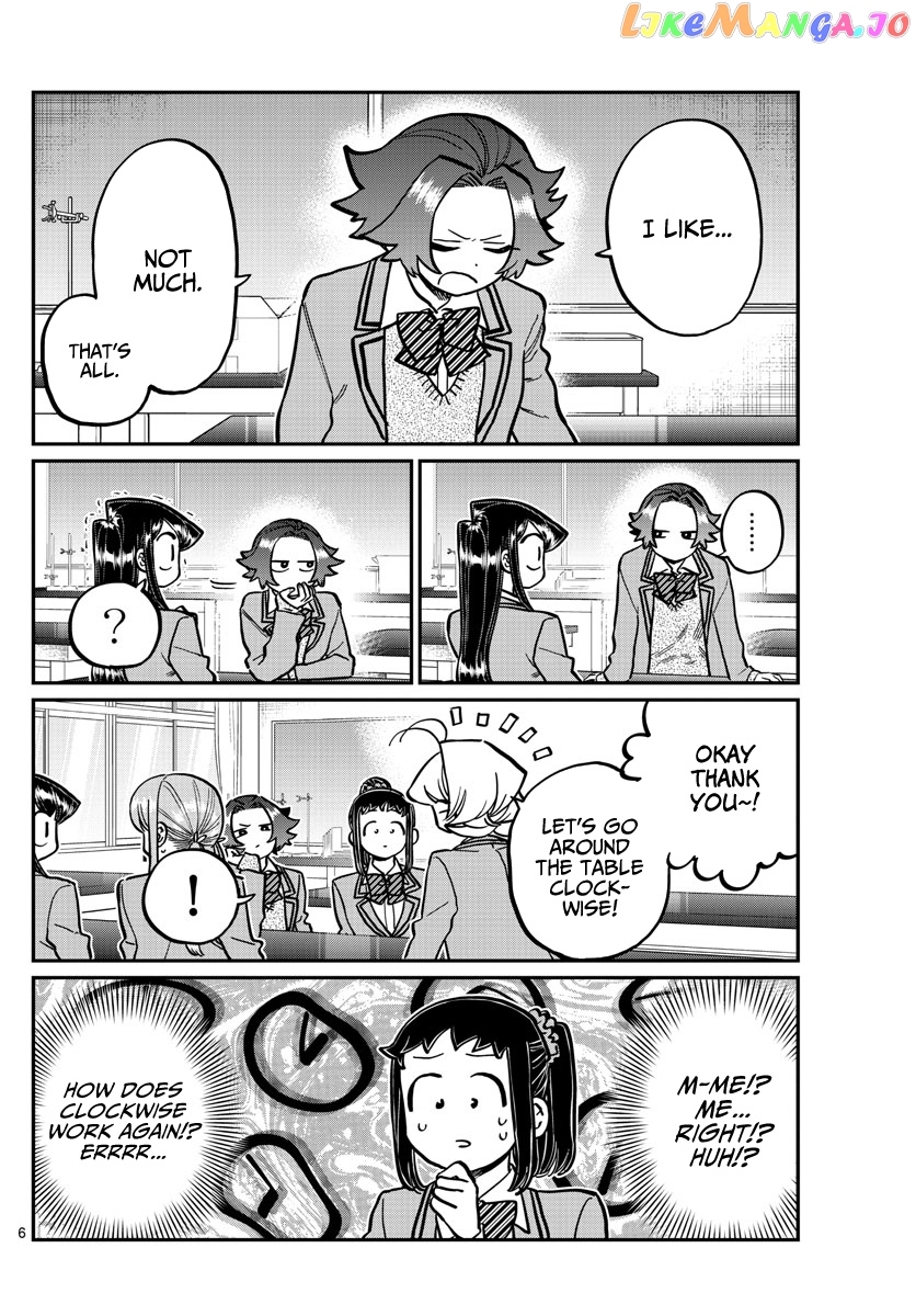 Komi-san wa Komyushou Desu chapter 251 - page 6