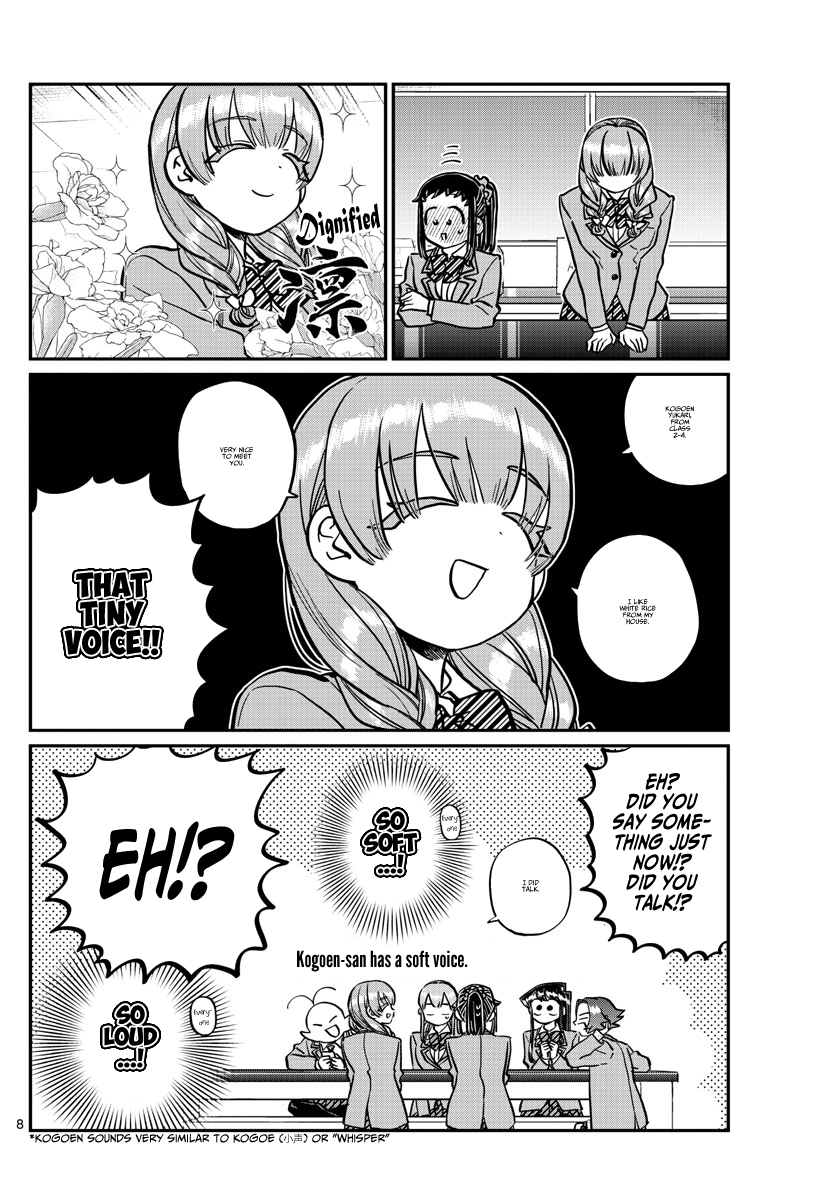 Komi-san wa Komyushou Desu chapter 251 - page 8