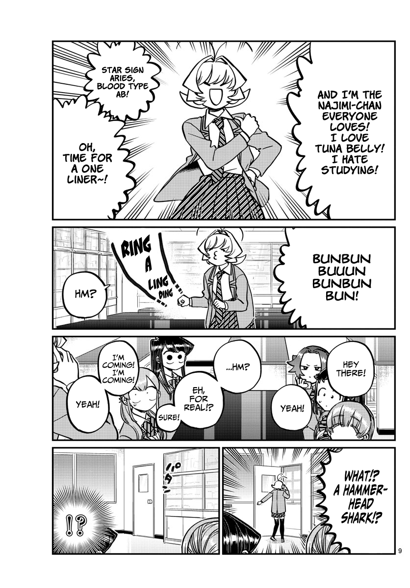 Komi-san wa Komyushou Desu chapter 251 - page 9