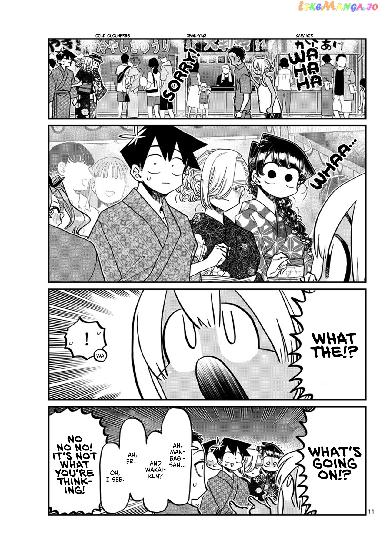Komi-san wa Komyushou Desu chapter 398 - page 11