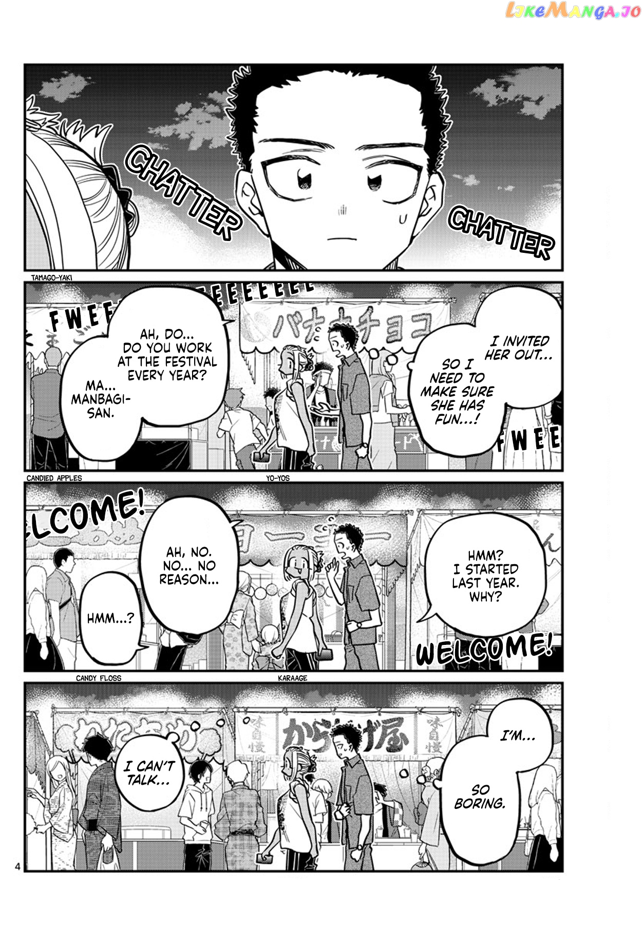 Komi-san wa Komyushou Desu chapter 398 - page 4