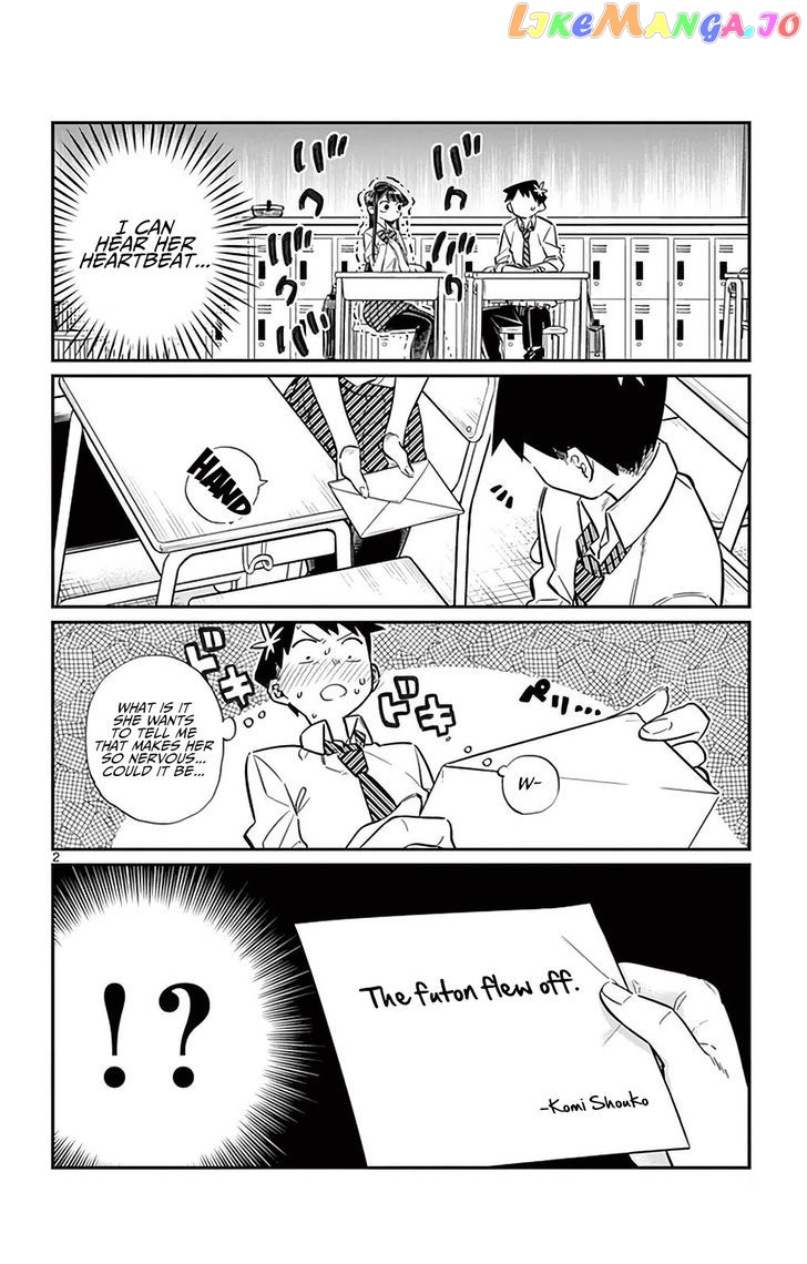 Komi-san wa Komyushou Desu chapter 29 - page 2