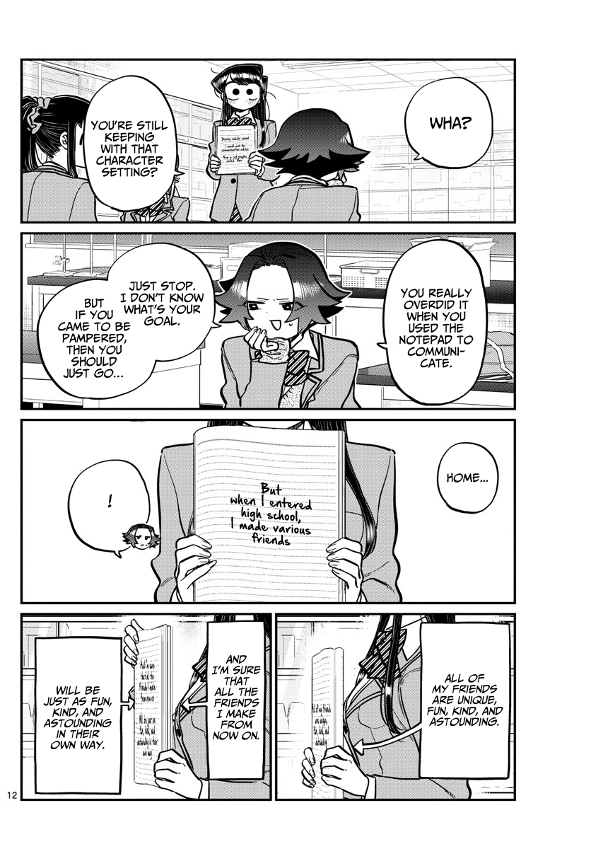 Komi-san wa Komyushou Desu chapter 252 - page 12