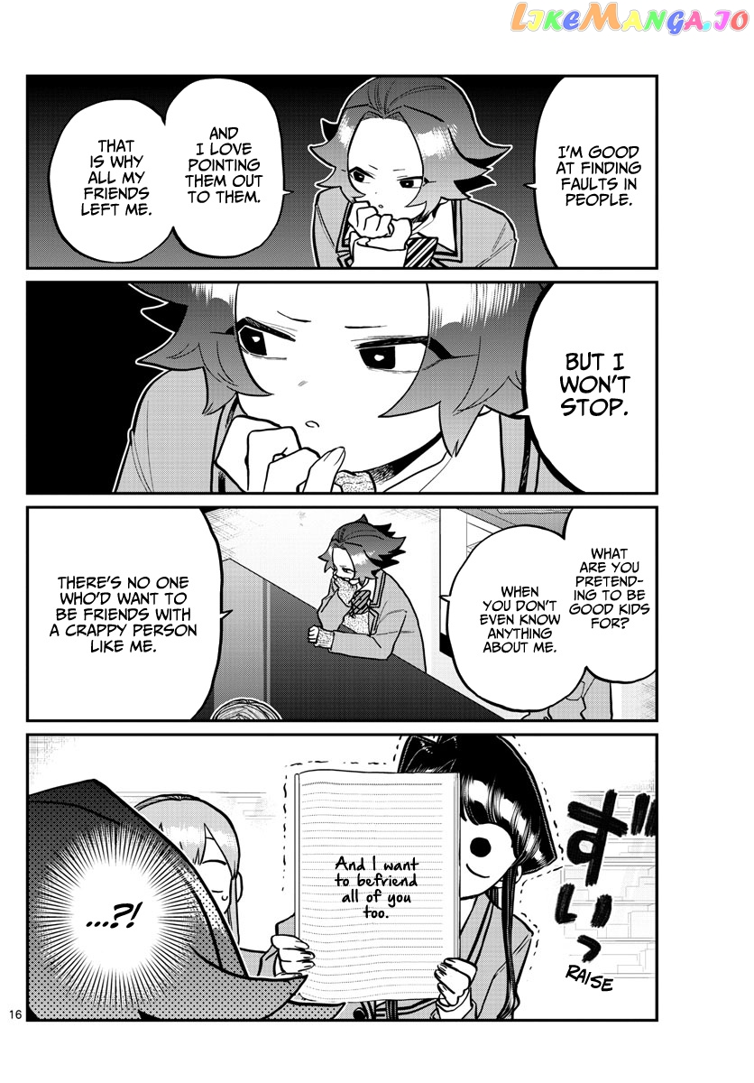 Komi-san wa Komyushou Desu chapter 252 - page 16