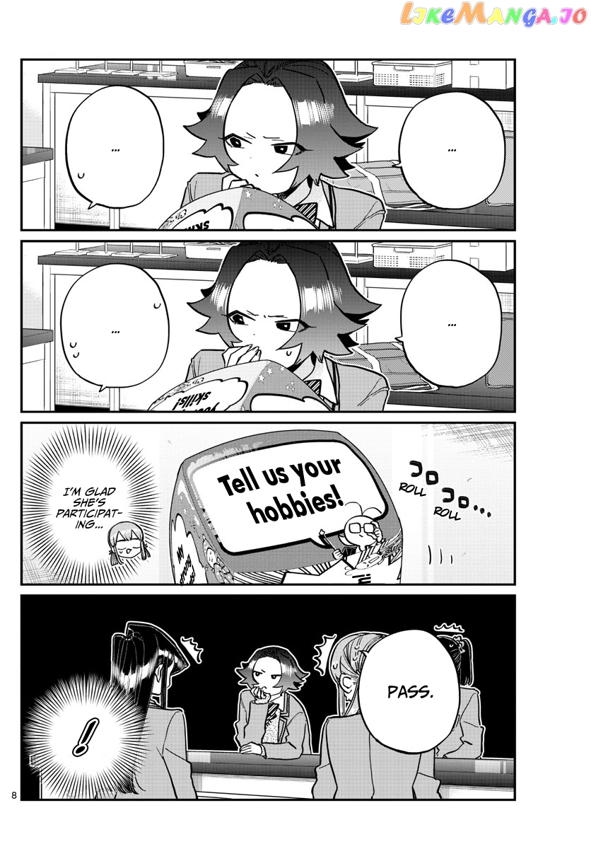 Komi-san wa Komyushou Desu chapter 252 - page 8