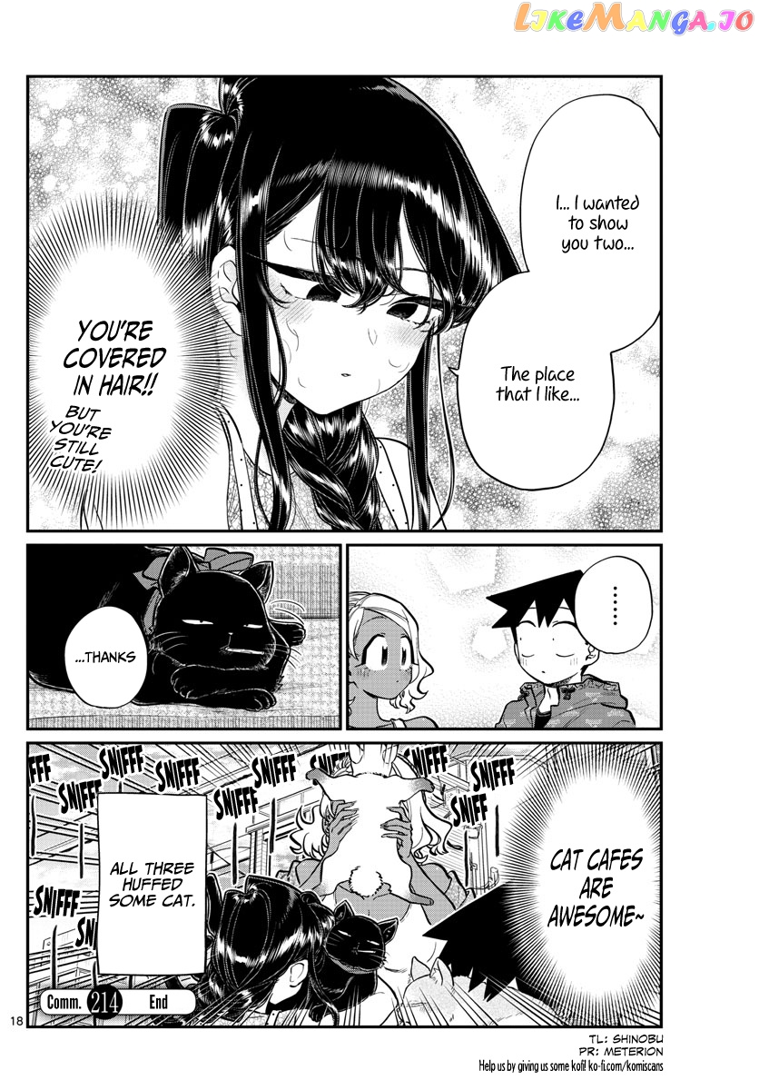 Komi-san wa Komyushou Desu chapter 214 - page 19