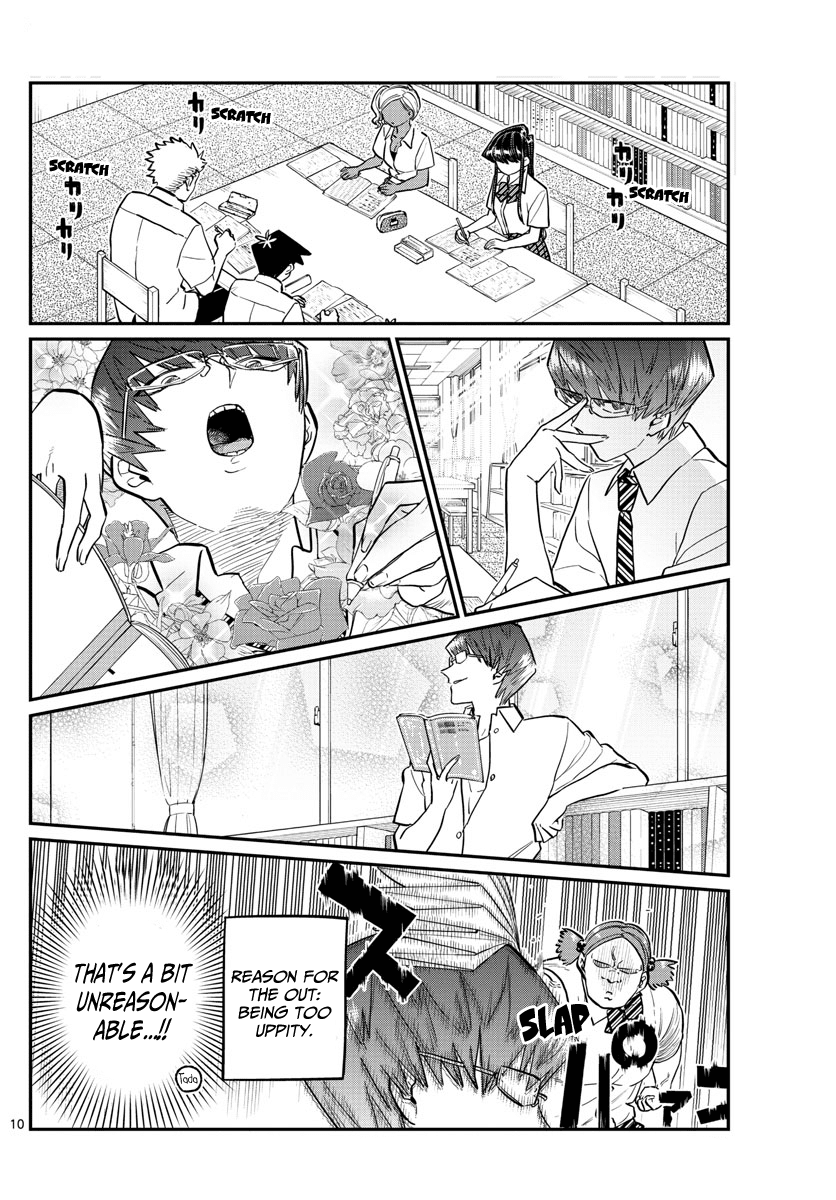 Komi-san wa Komyushou Desu chapter 159 - page 10