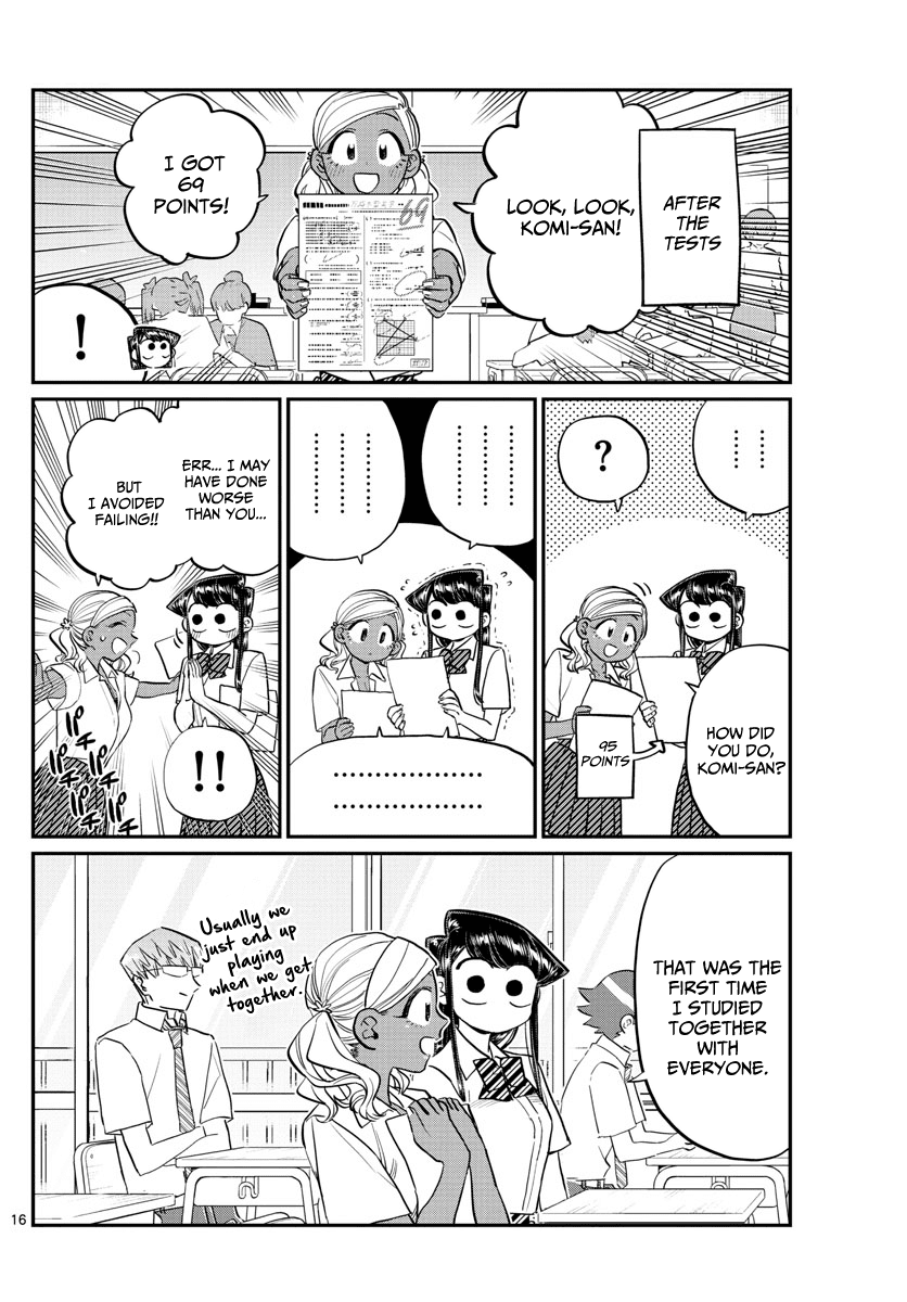 Komi-san wa Komyushou Desu chapter 159 - page 16