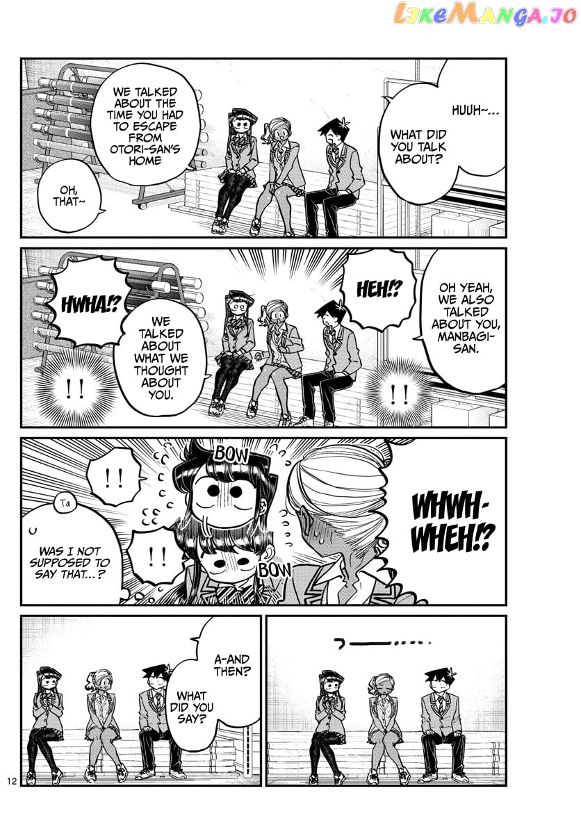 Komi-san wa Komyushou Desu chapter 255 - page 12