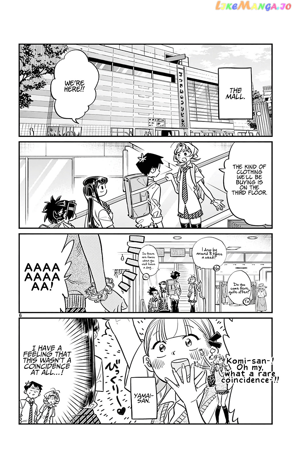Komi-san wa Komyushou Desu chapter 33 - page 6