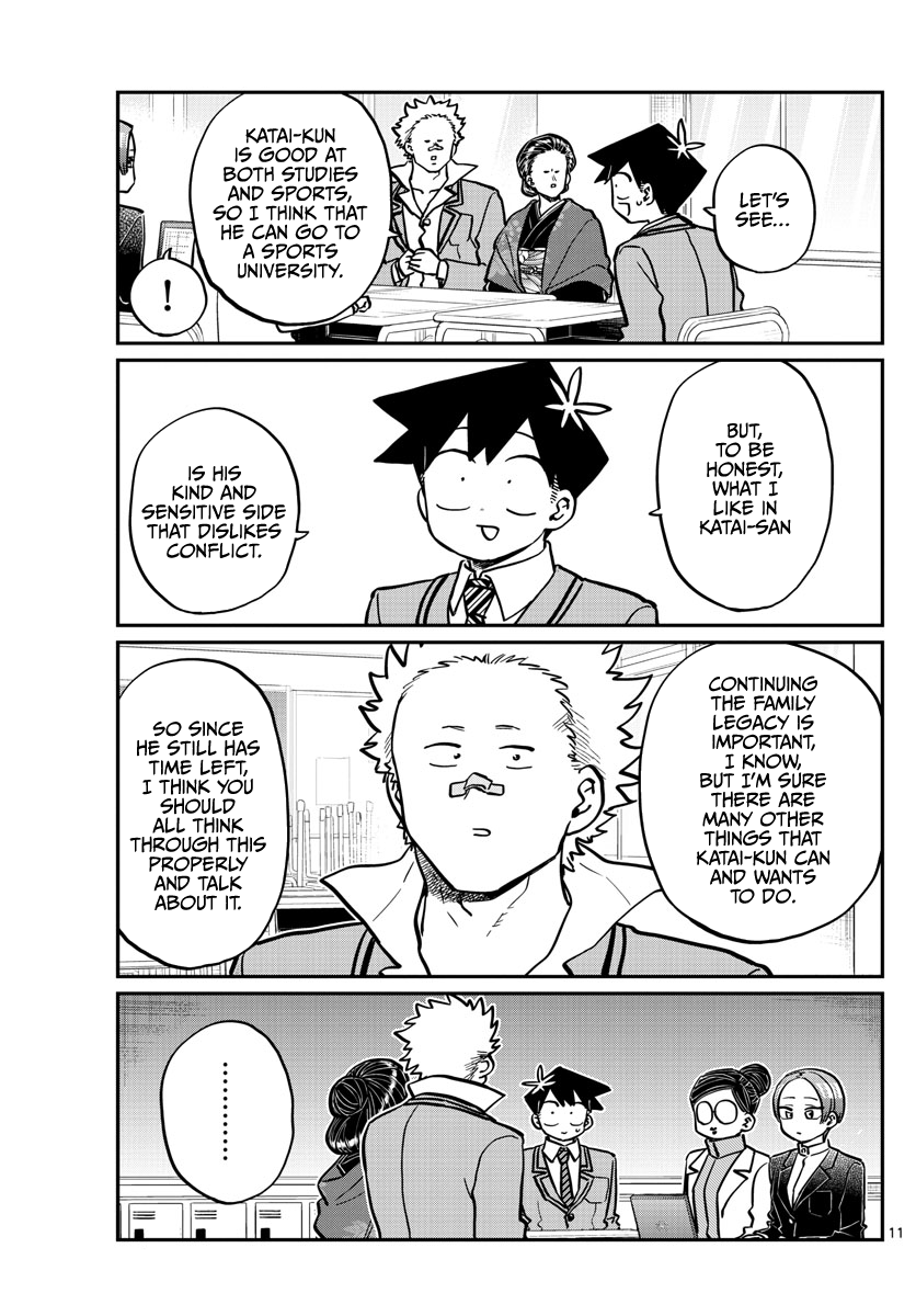 Komi-san wa Komyushou Desu chapter 256 - page 11