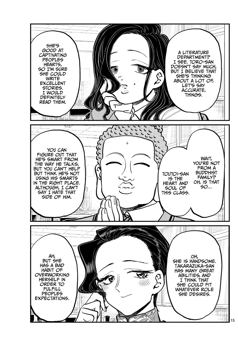 Komi-san wa Komyushou Desu chapter 256 - page 15