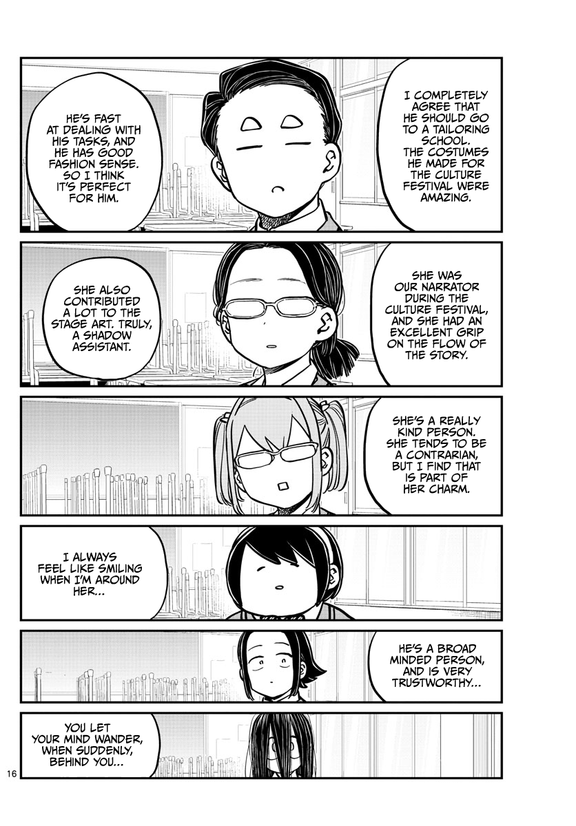 Komi-san wa Komyushou Desu chapter 256 - page 16