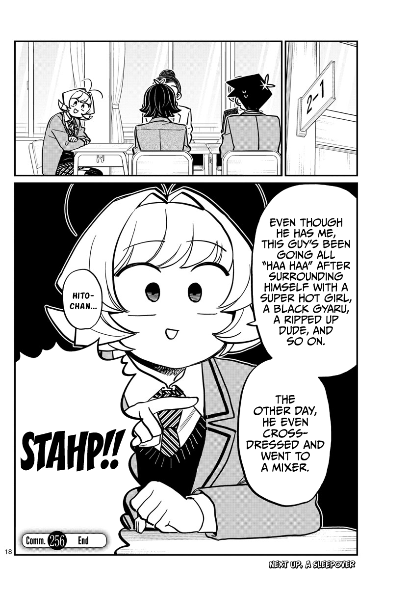 Komi-san wa Komyushou Desu chapter 256 - page 18