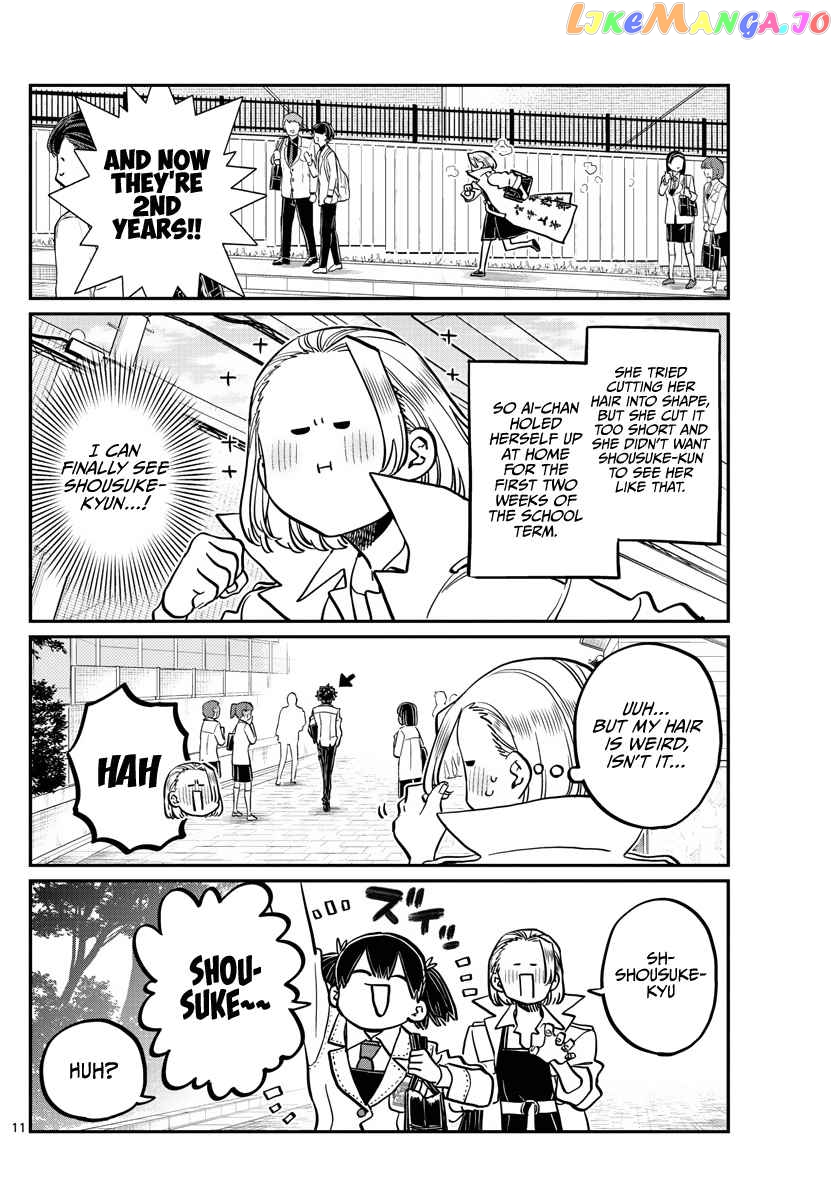 Komi-san wa Komyushou Desu chapter 344 - page 10