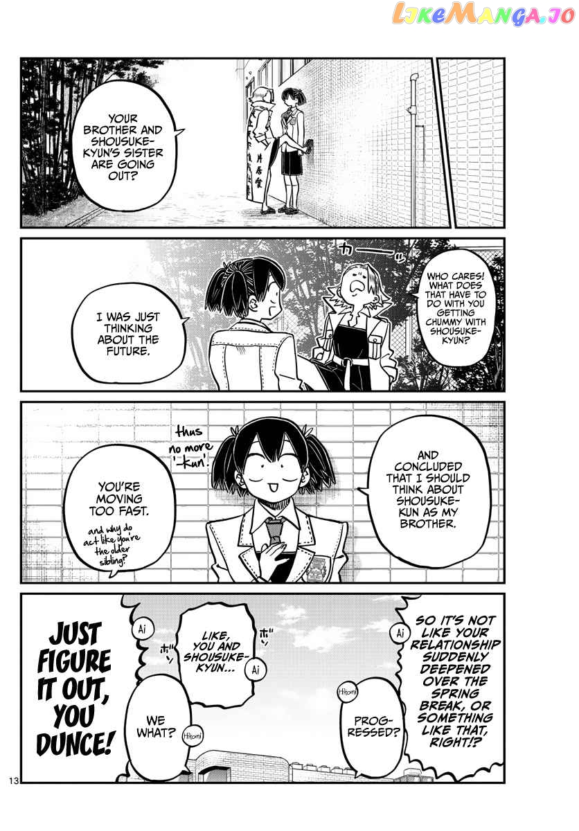 Komi-san wa Komyushou Desu chapter 344 - page 12