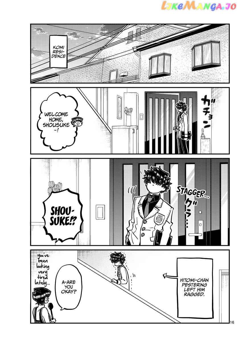 Komi-san wa Komyushou Desu chapter 344 - page 15