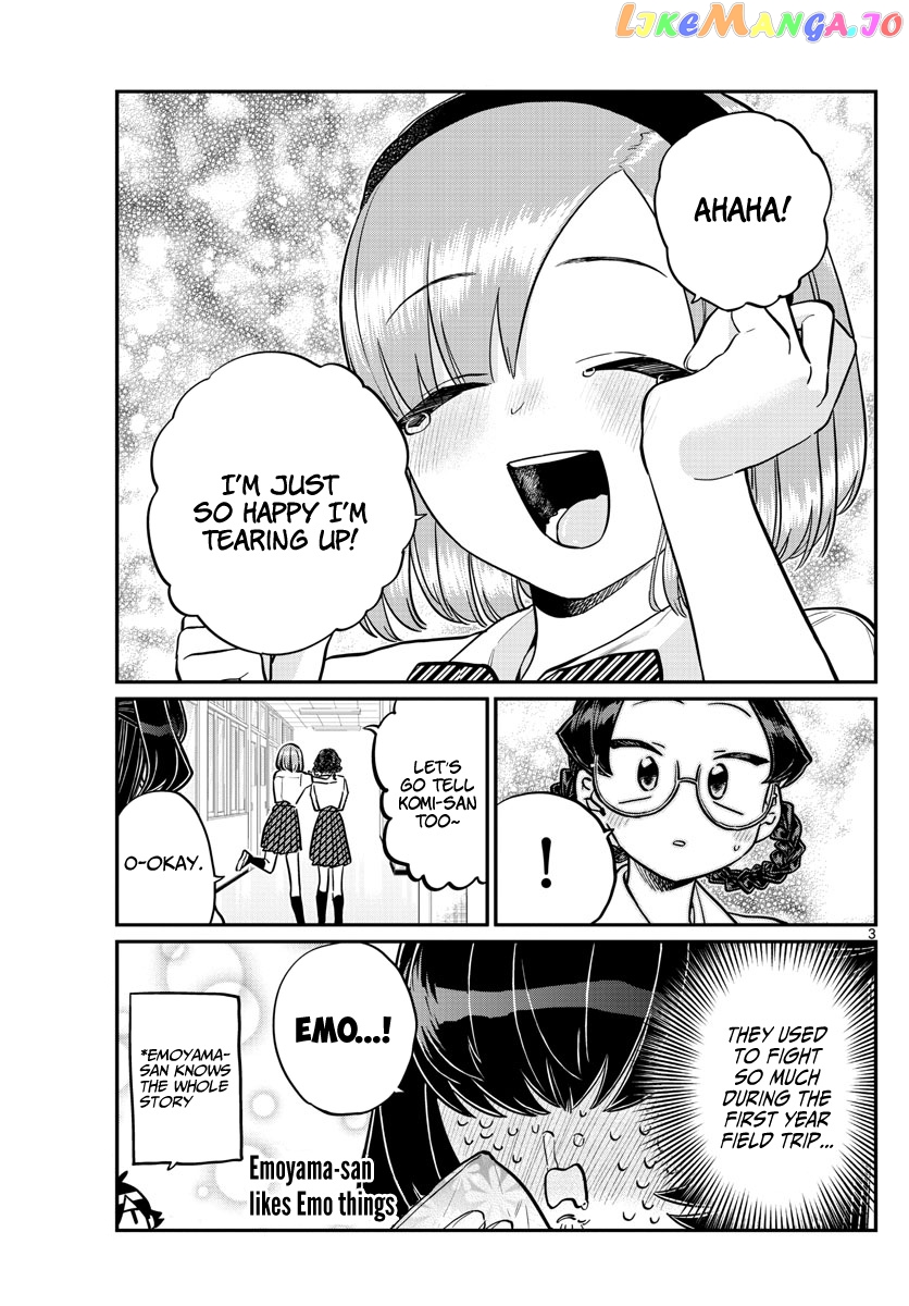 Komi-san wa Komyushou Desu chapter 216 - page 3