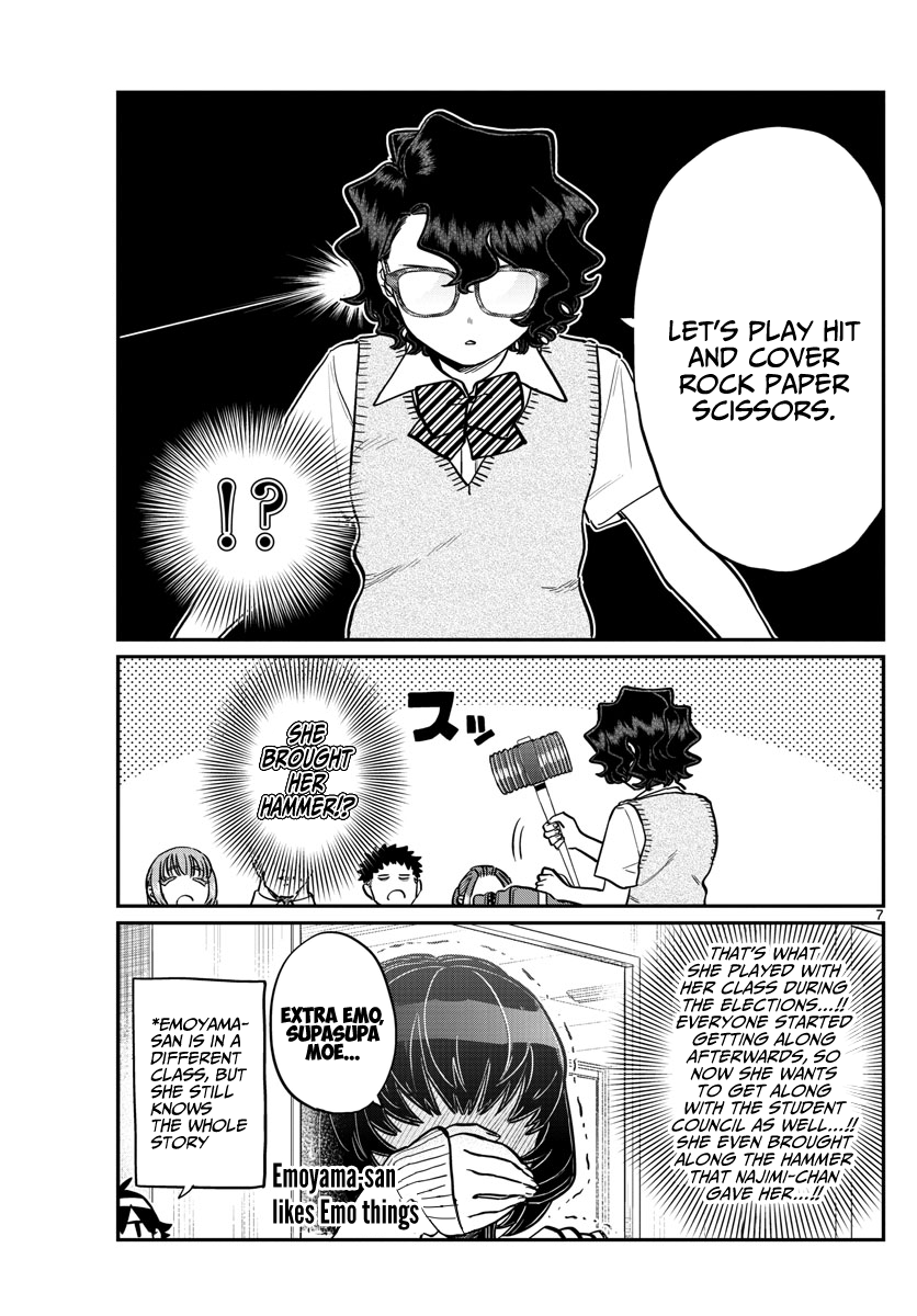 Komi-san wa Komyushou Desu chapter 216 - page 7