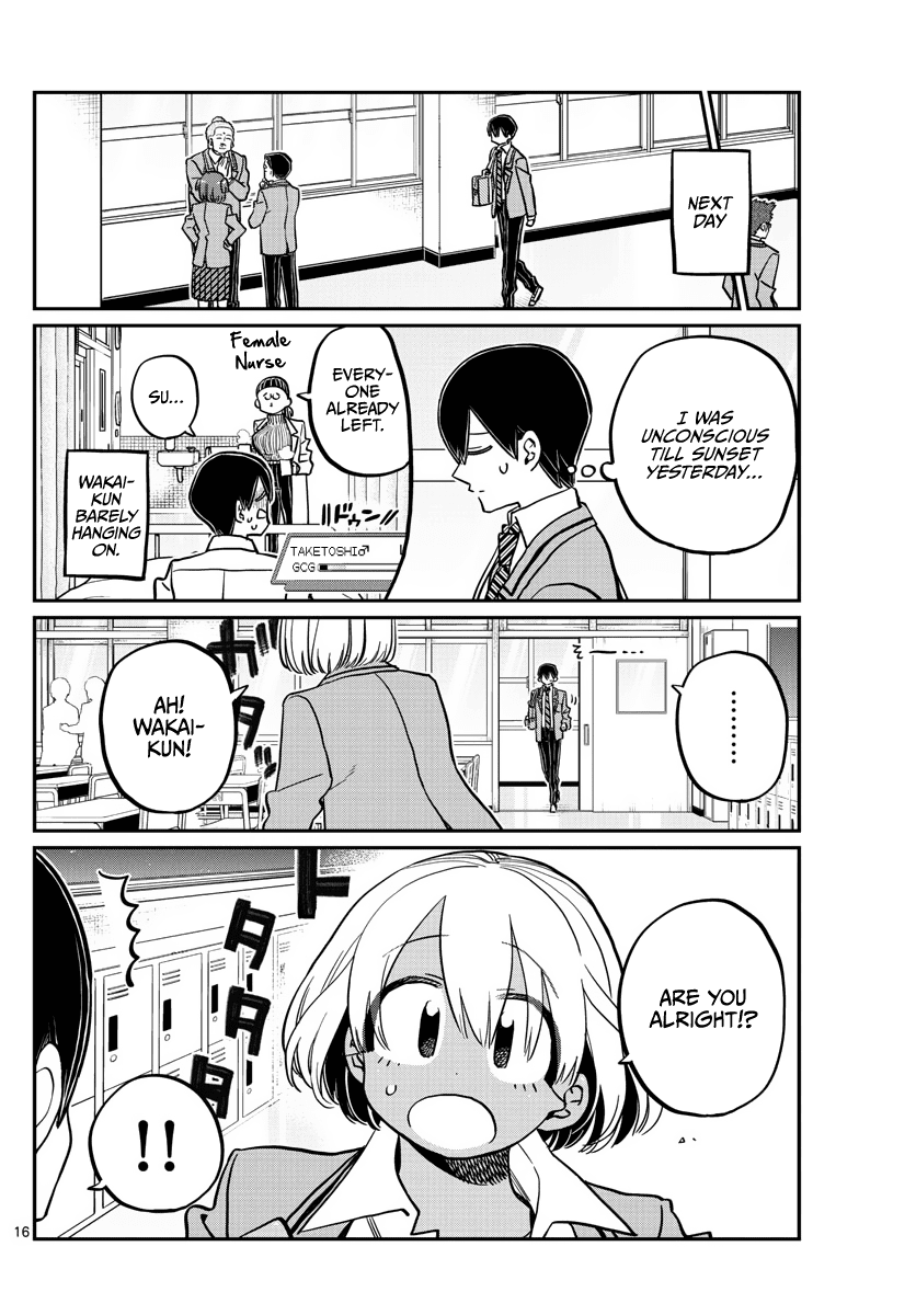 Komi-san wa Komyushou Desu chapter 345 - page 16