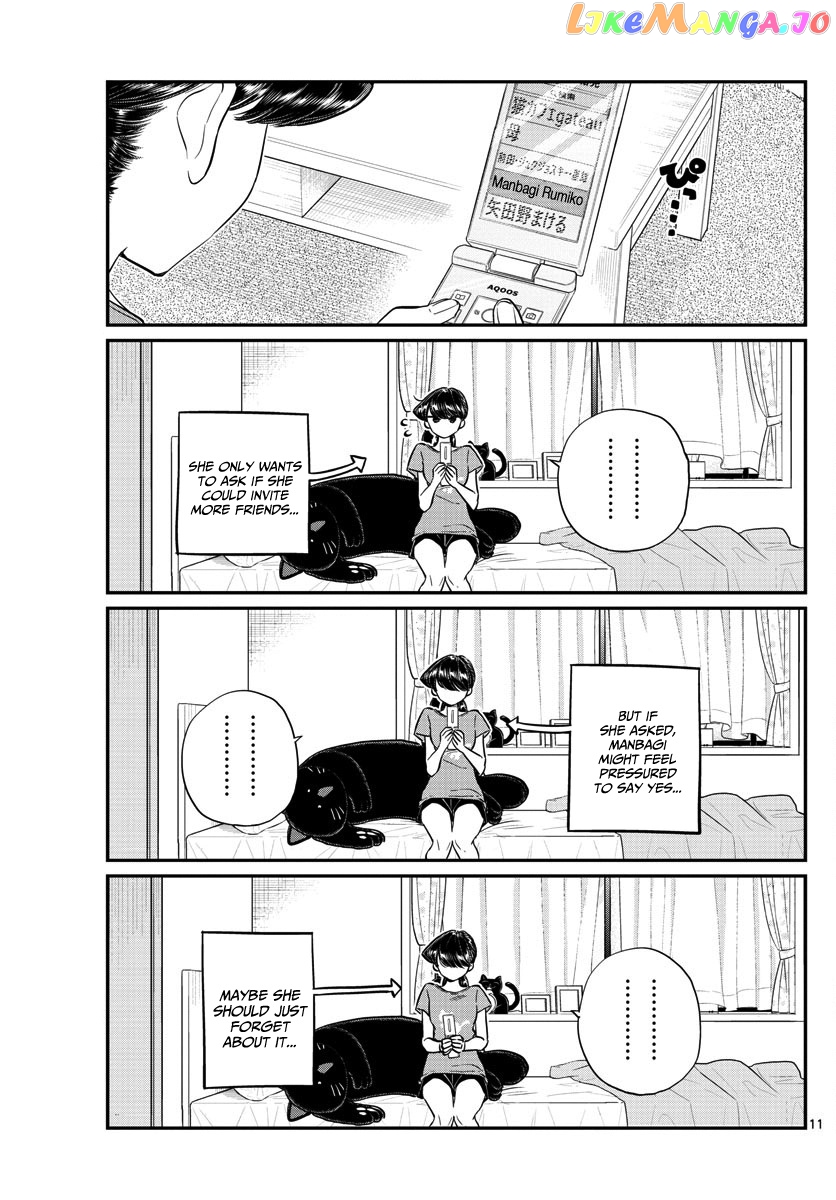 Komi-san wa Komyushou Desu chapter 162 - page 11