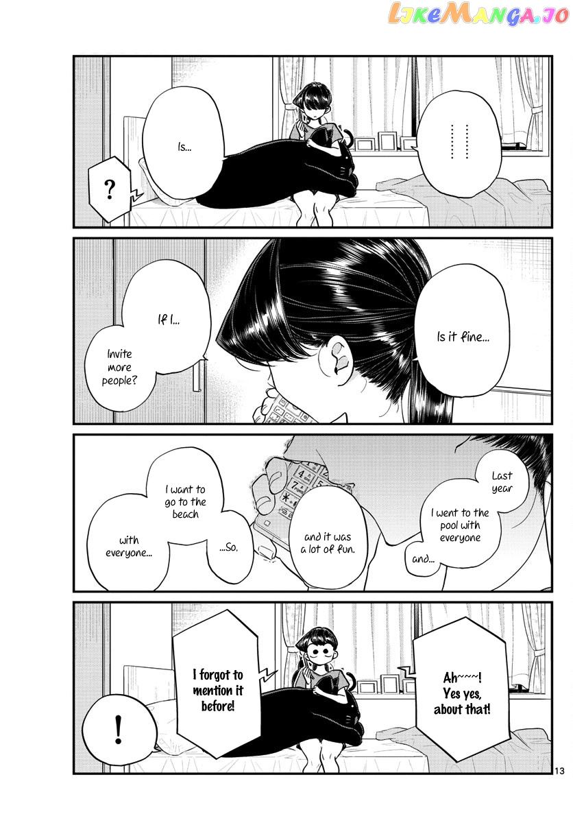 Komi-san wa Komyushou Desu chapter 162 - page 13