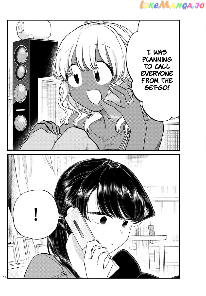Komi-san wa Komyushou Desu chapter 162 - page 14