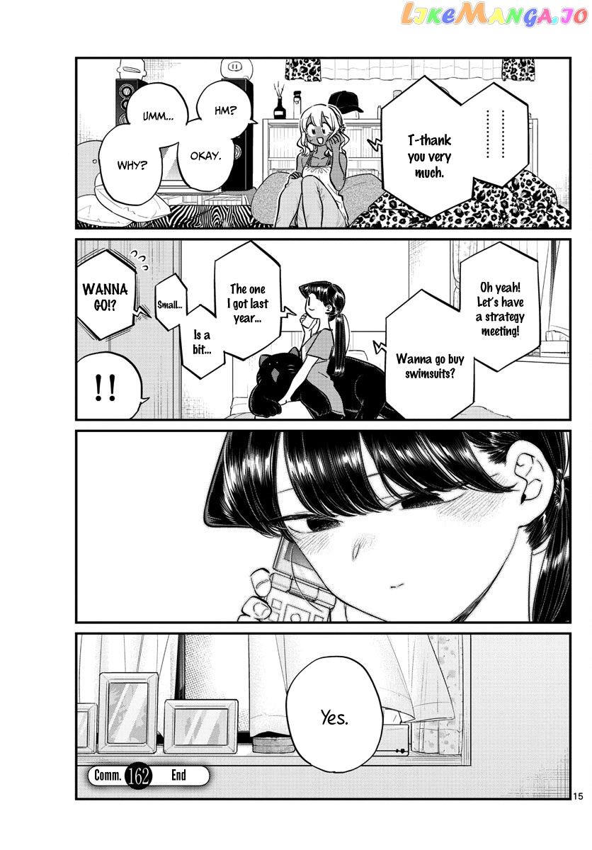 Komi-san wa Komyushou Desu chapter 162 - page 15