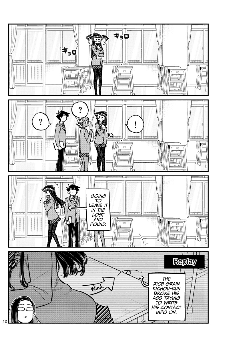 Komi-san wa Komyushou Desu chapter 258 - page 12