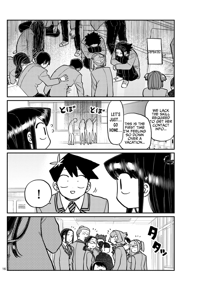 Komi-san wa Komyushou Desu chapter 258 - page 16
