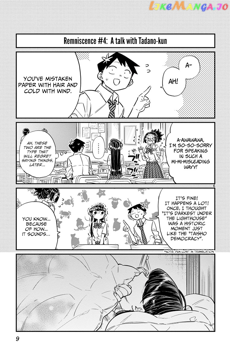 Komi-san wa Komyushou Desu chapter 35 - page 7