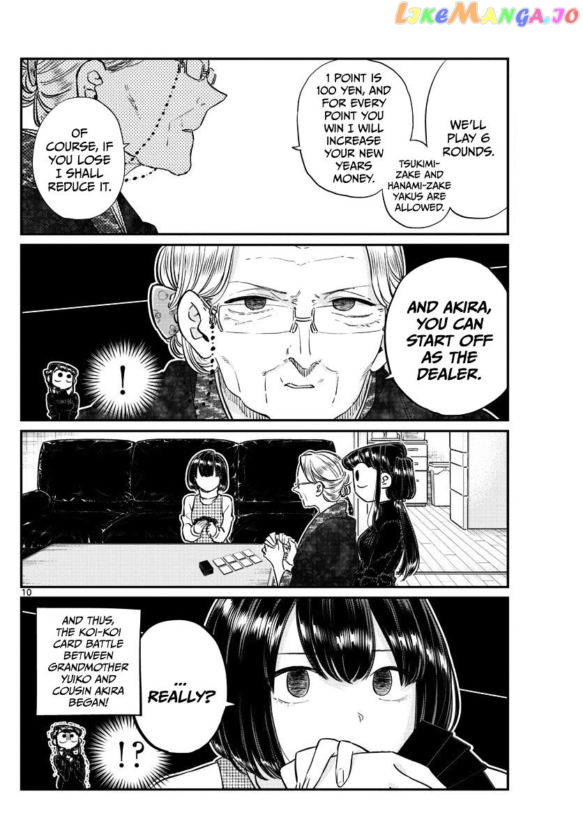 Komi-san wa Komyushou Desu chapter 91 - page 10