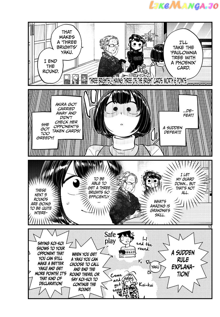 Komi-san wa Komyushou Desu chapter 91 - page 13