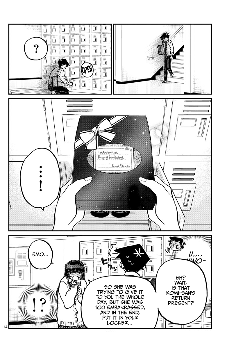 Komi-san wa Komyushou Desu chapter 259 - page 14