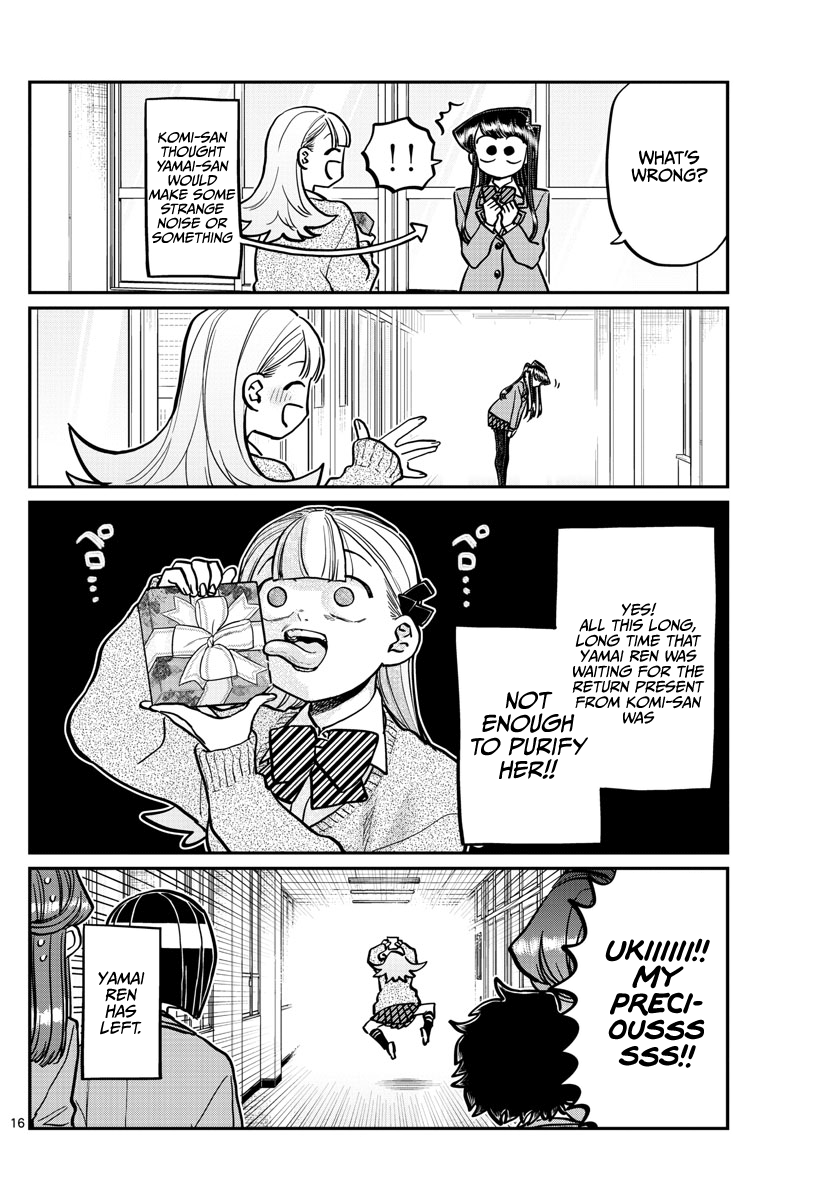 Komi-san wa Komyushou Desu chapter 259 - page 16