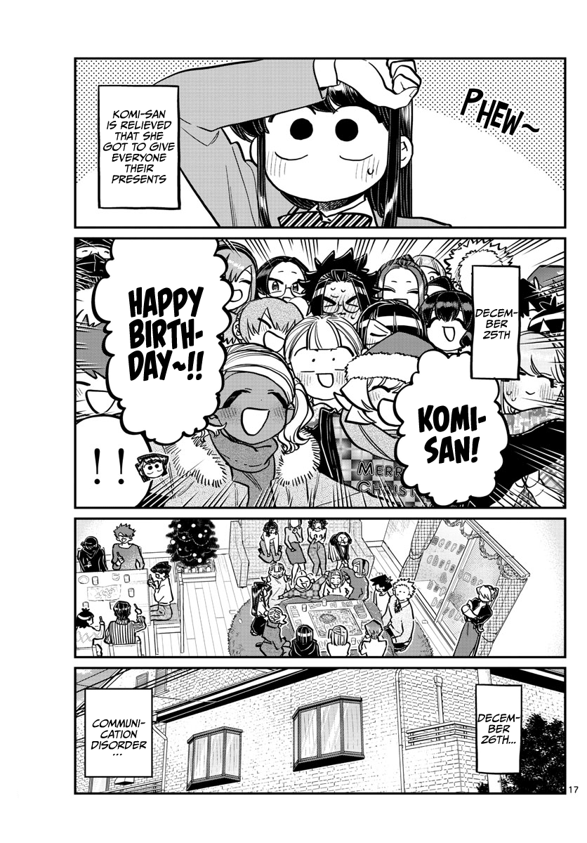Komi-san wa Komyushou Desu chapter 259 - page 17