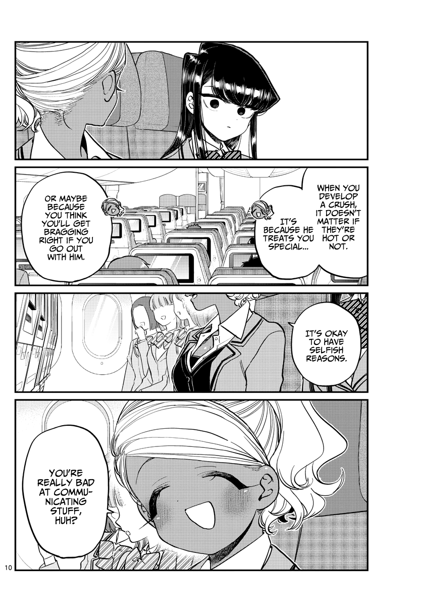 Komi-san wa Komyushou Desu chapter 295 - page 10