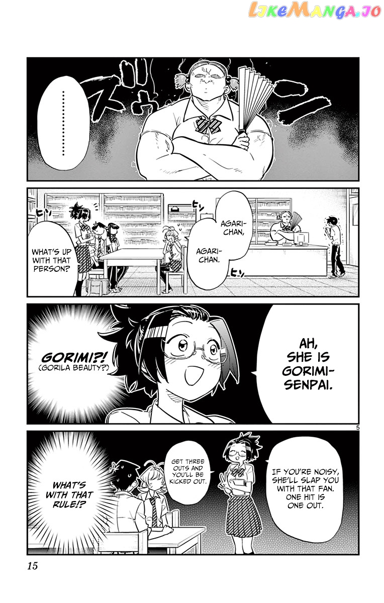 Komi-san wa Komyushou Desu chapter 36 - page 5