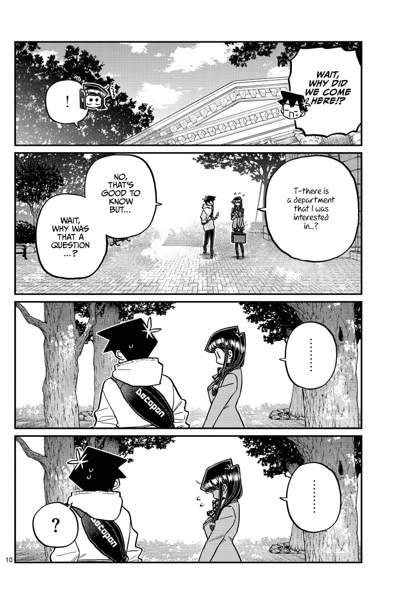 Komi-san wa Komyushou Desu chapter 348 - page 10