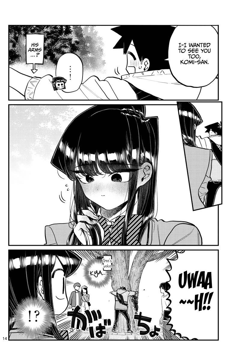 Komi-san wa Komyushou Desu chapter 348 - page 14