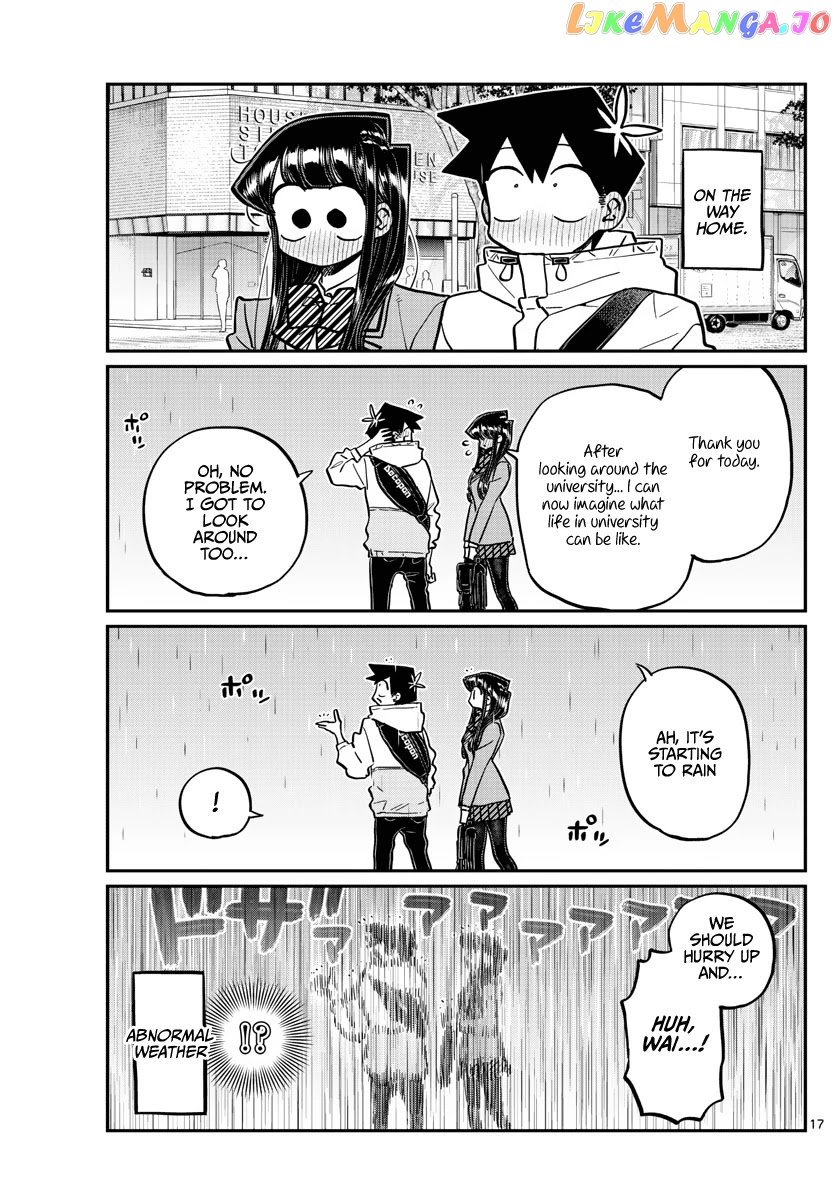 Komi-san wa Komyushou Desu chapter 348 - page 17