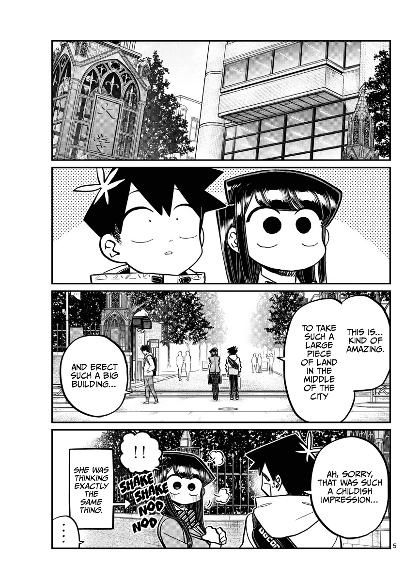 Komi-san wa Komyushou Desu chapter 348 - page 5